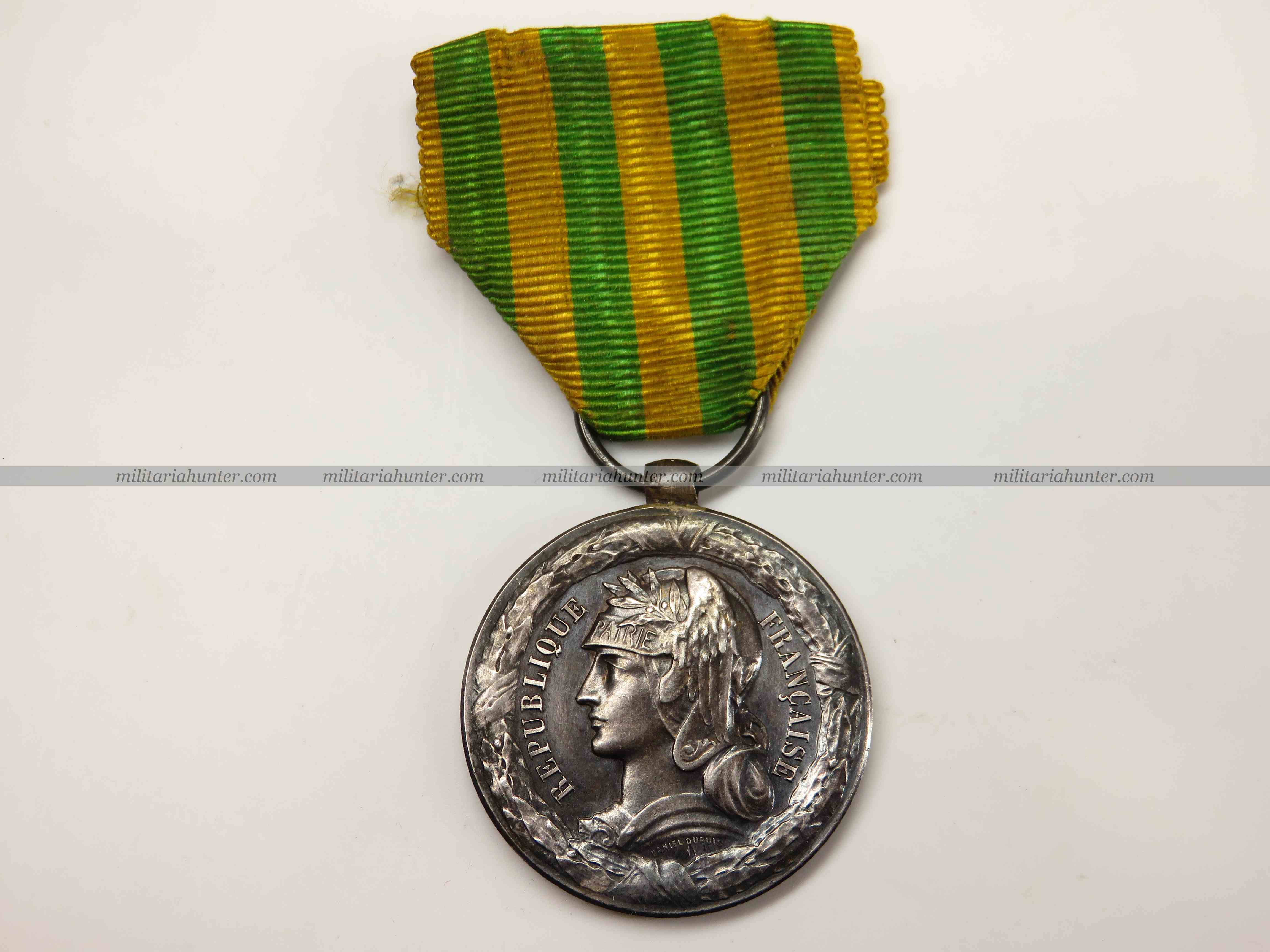 militaria : France médaille Tonkin Chine Annam dite de Marine