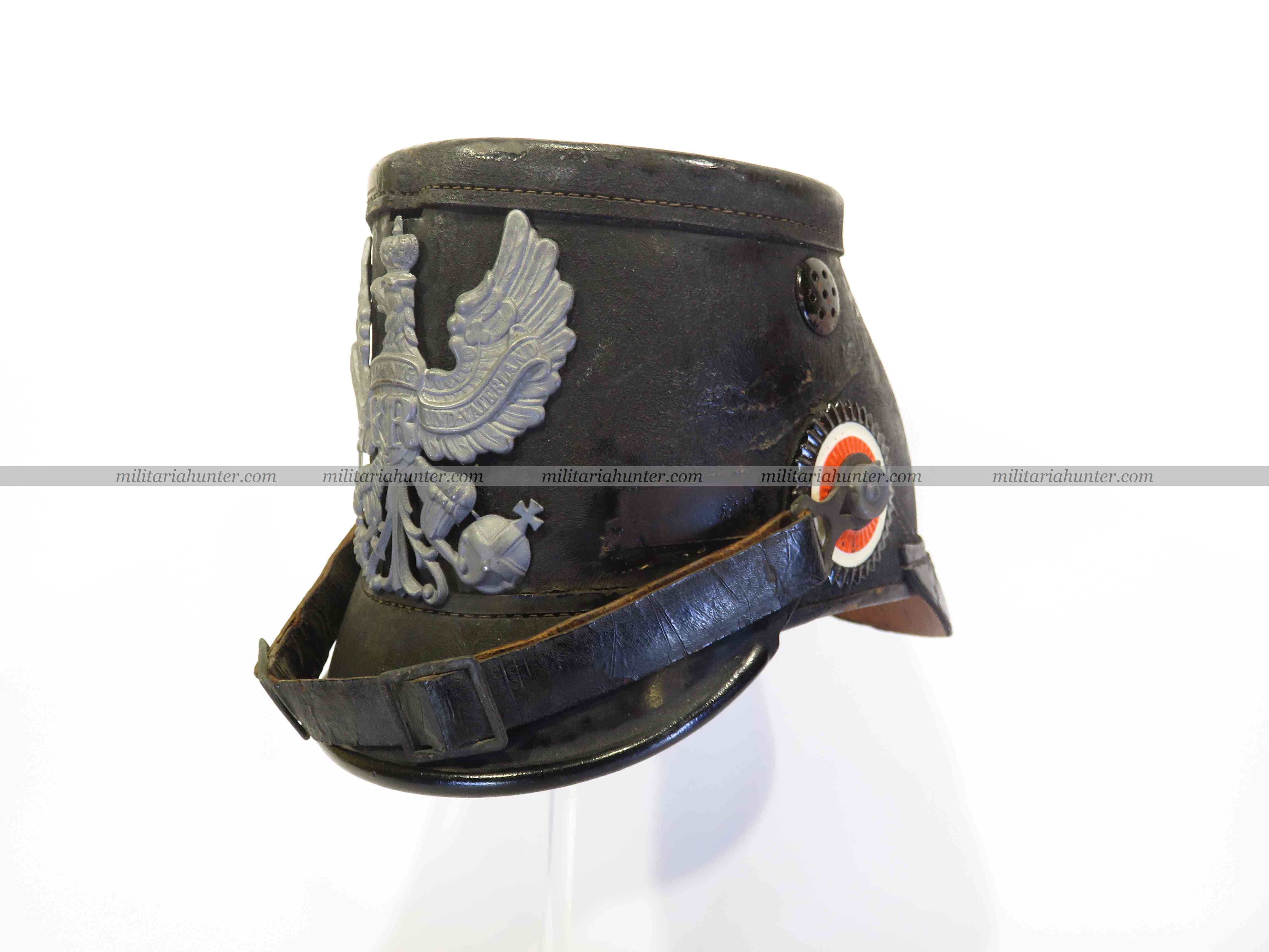 militaria : Tschako M1915 jamais porté - unworn ww1 german shako