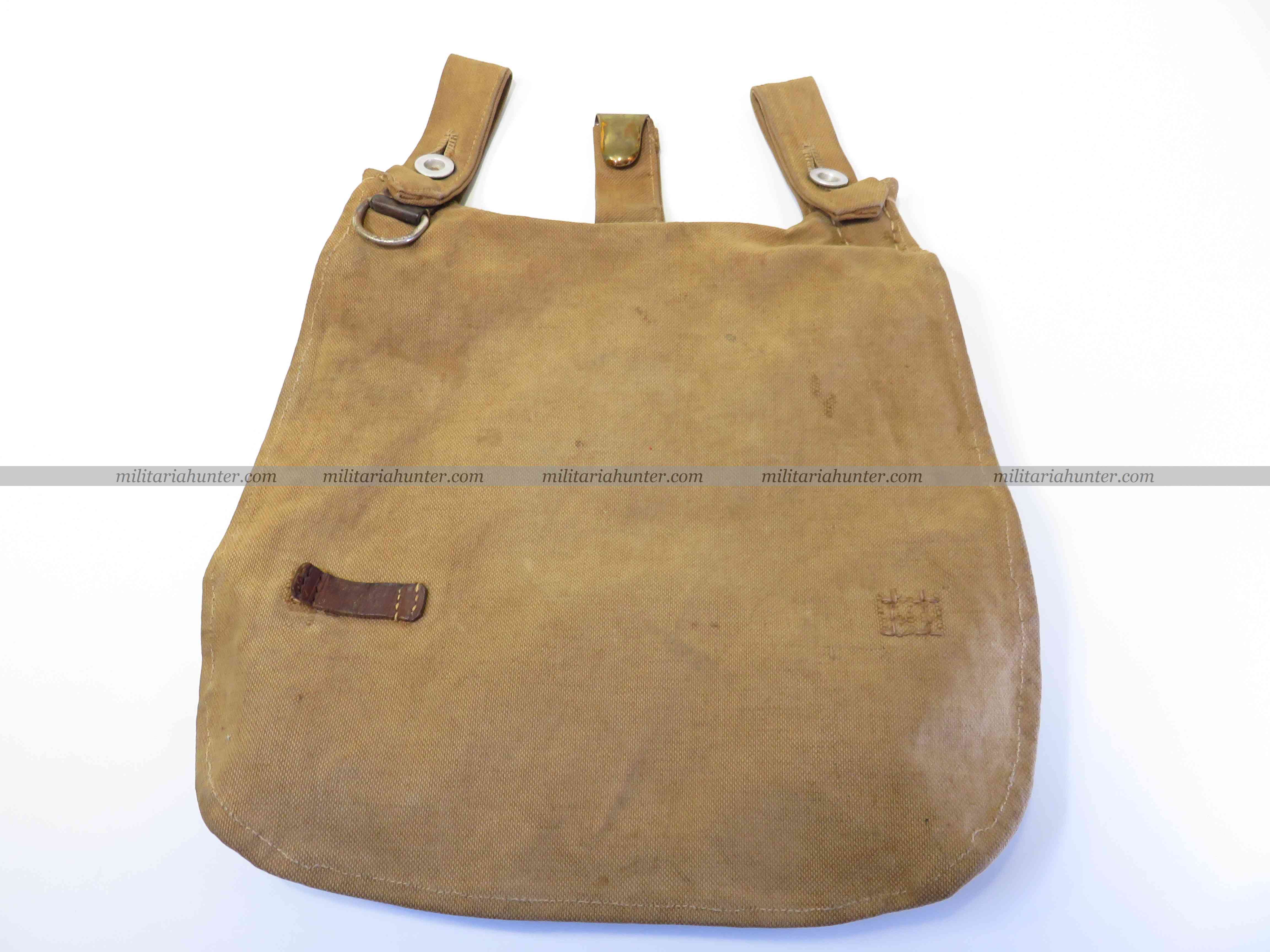 militaria : Brotbeutel cachou SeeBataillon - early bread bag Seebataillon