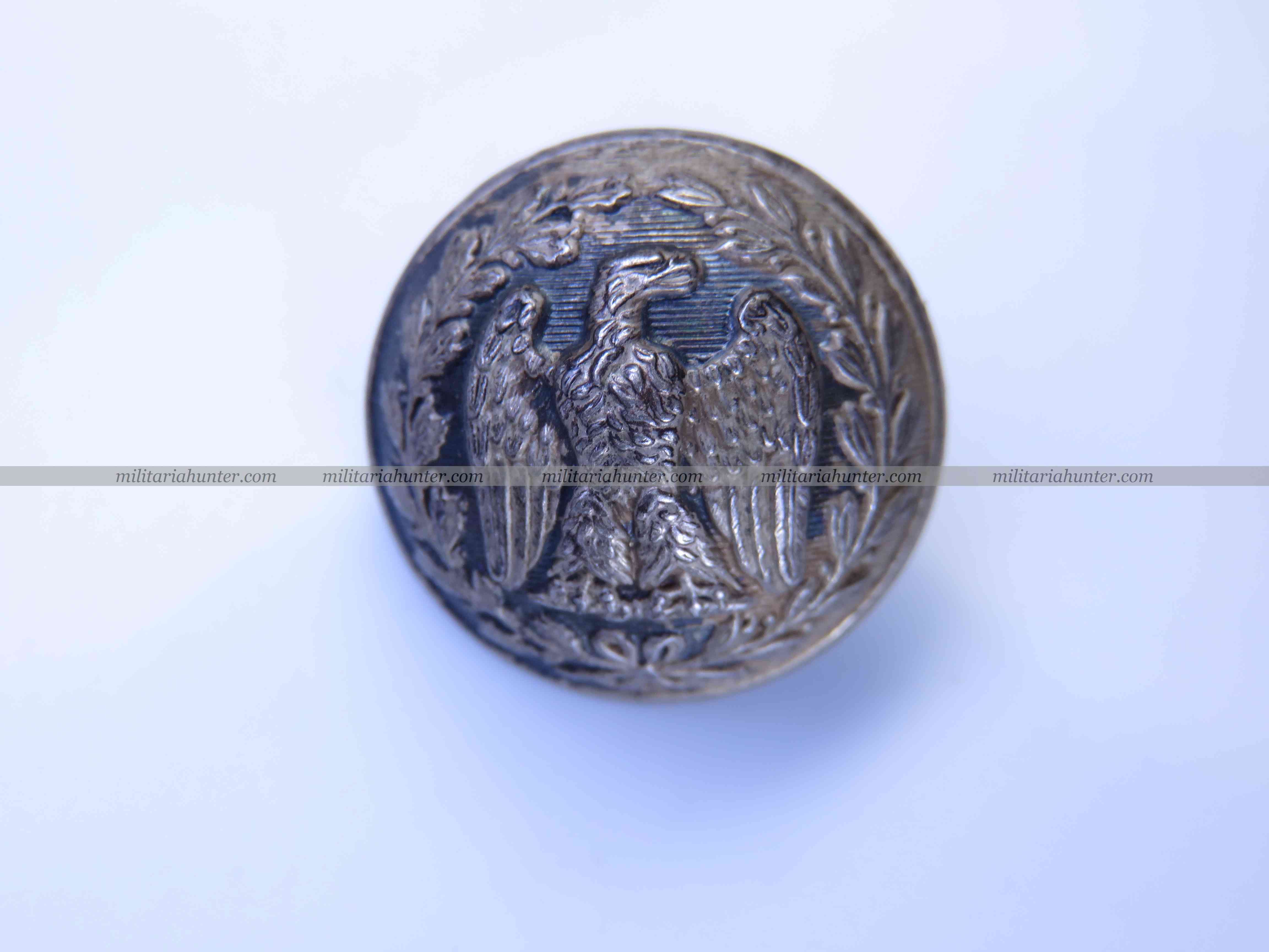 militaria : 2nd Empire - bouton de fonctionnaire Ambassadeur, Prefet, Maire