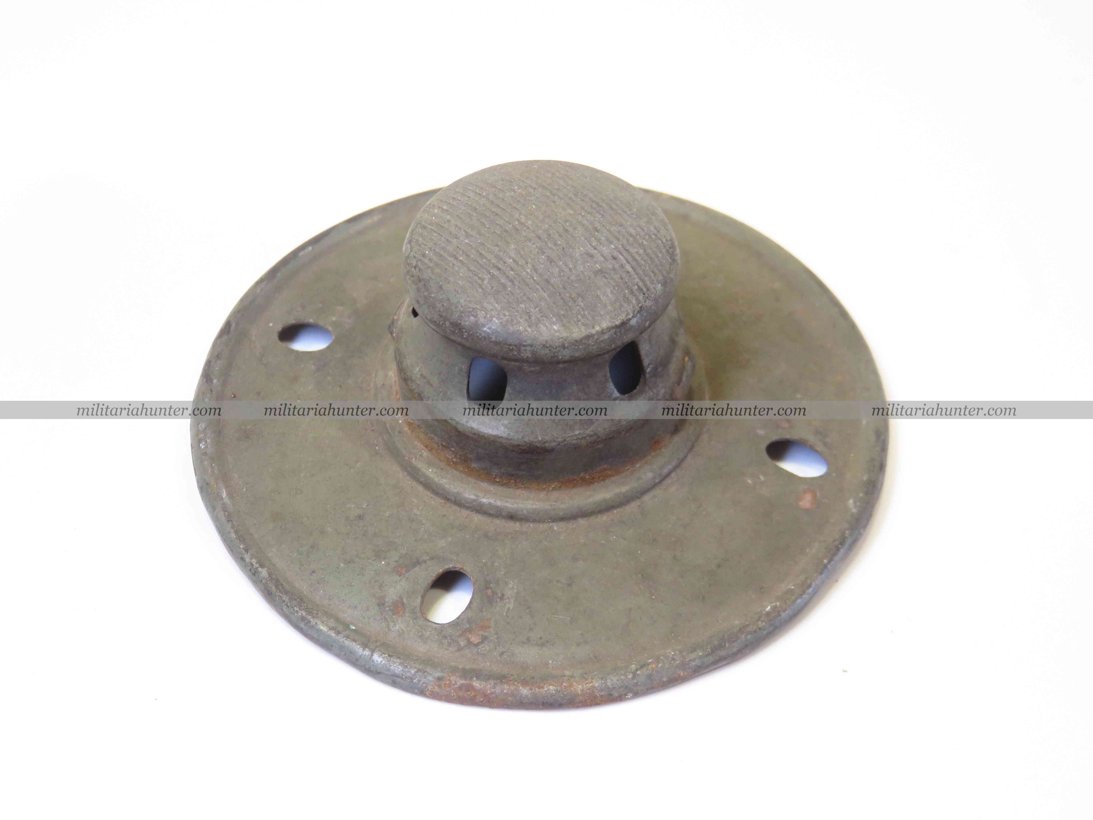 militaria : Embase de pointe pour casque M15 - M1915 spiked helmet spike base