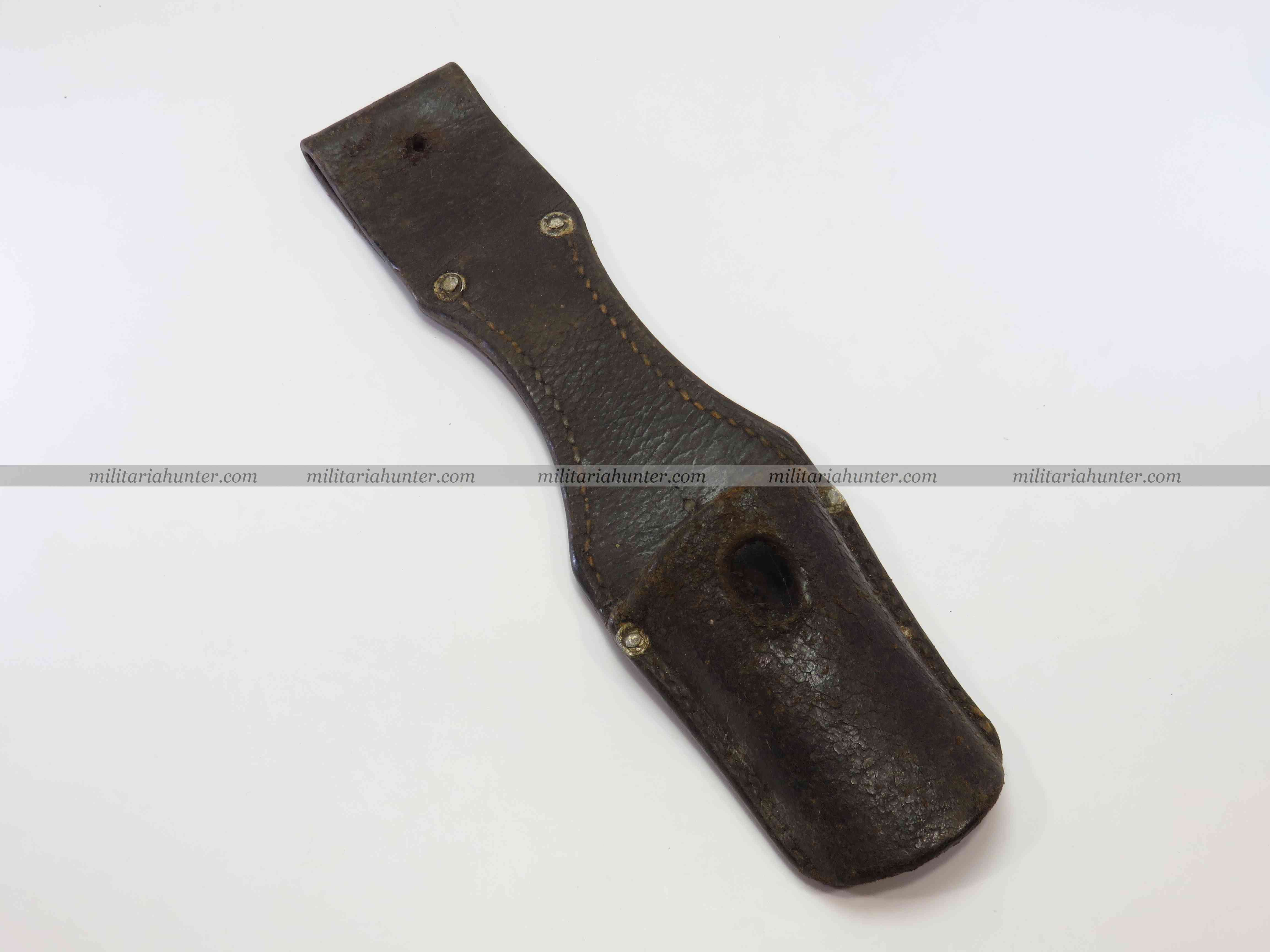 militaria : Gousset porte baïonnette 98K bayonet frog - Koppelschuh 98K