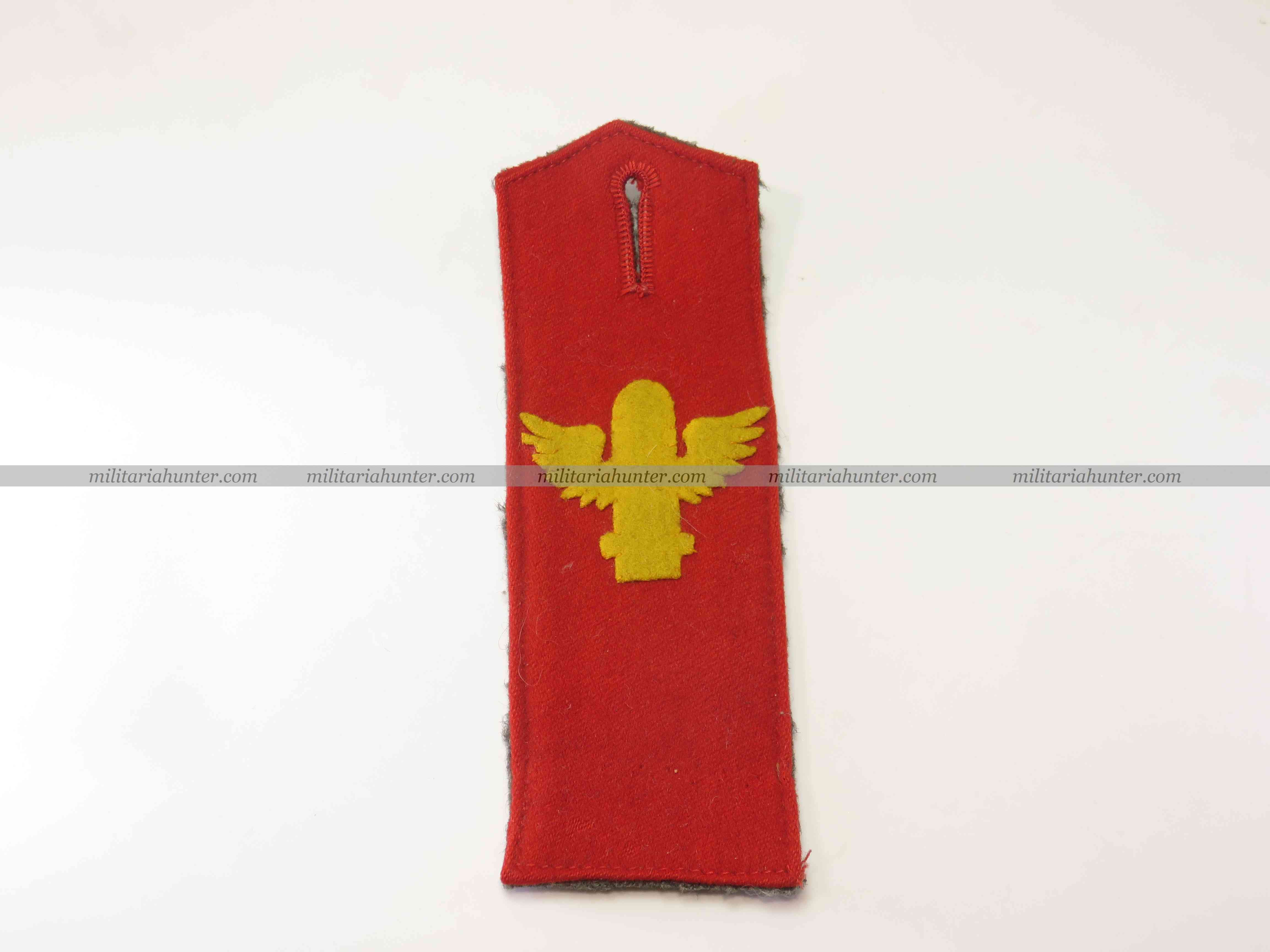 militaria : ww1 german shoulder board FLAK - patte d'épaule