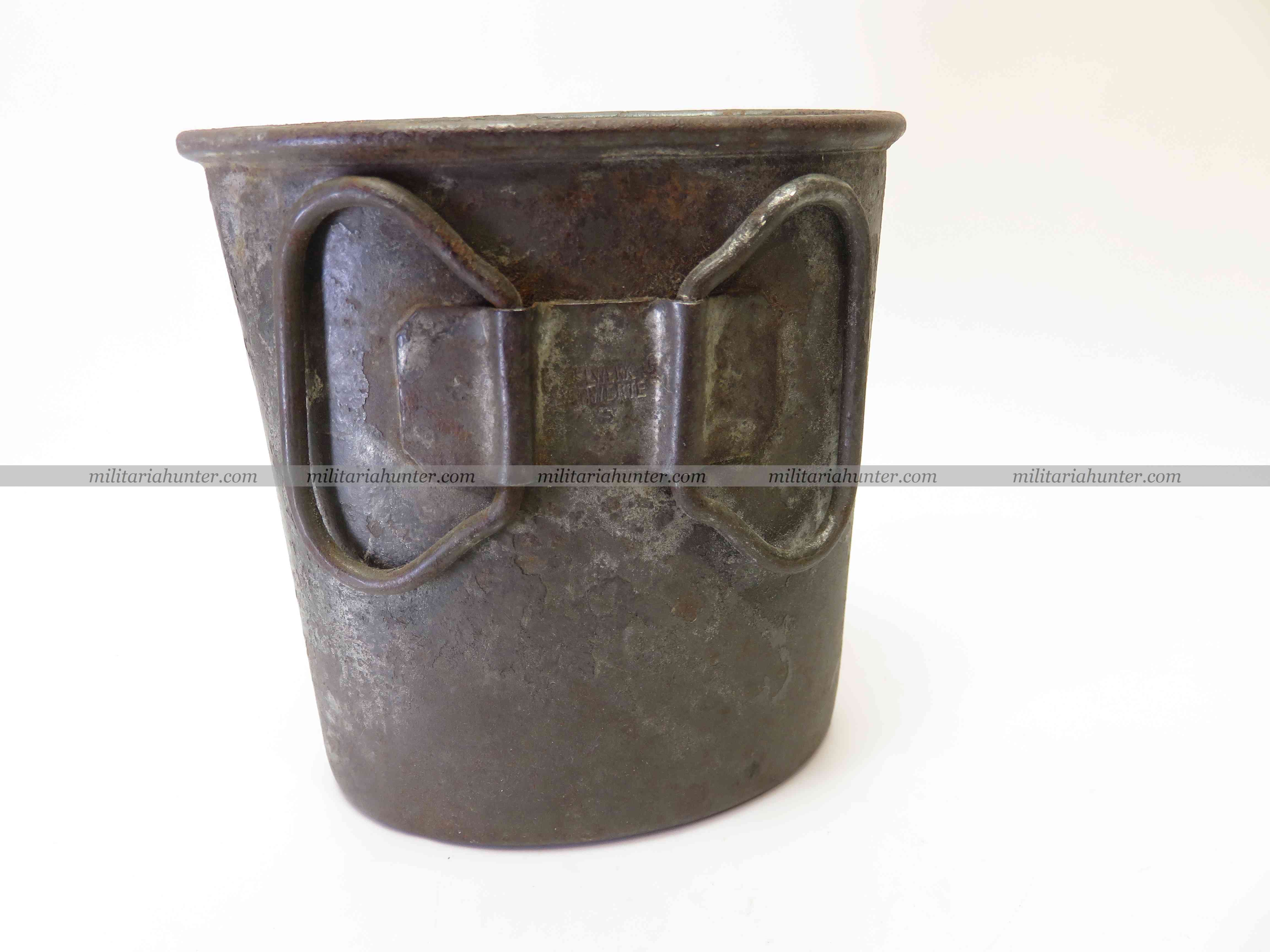 militaria : ww1 german drink cup - Trinkbecher - quart allemand ersatz 1915